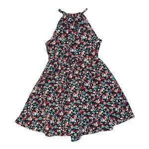🔥 5 for $30 🔥 SHEIN Girls’ Floral Halter-Neck Dress | Size 8Y